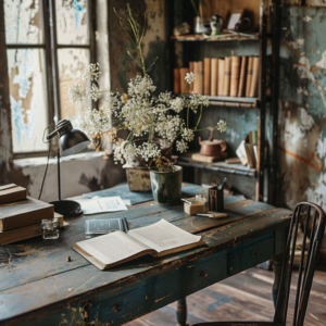 Przytulne miejsce do pracy